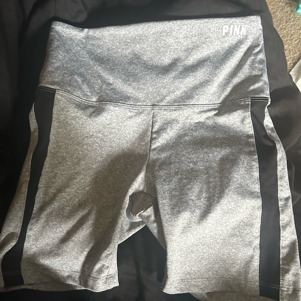 PINK biker shorts
